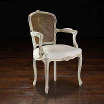 A18C  ARMCHAIR LOUIS XV EN CABRIOLET